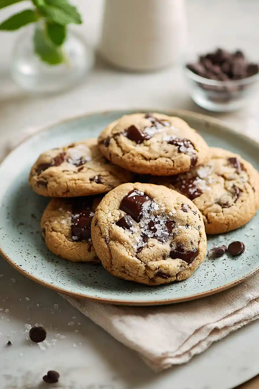 vegan chocolate chip cookies