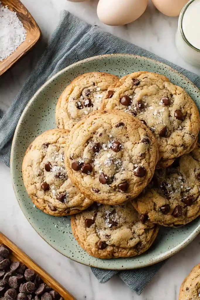 sourdough chocolate chip cookies