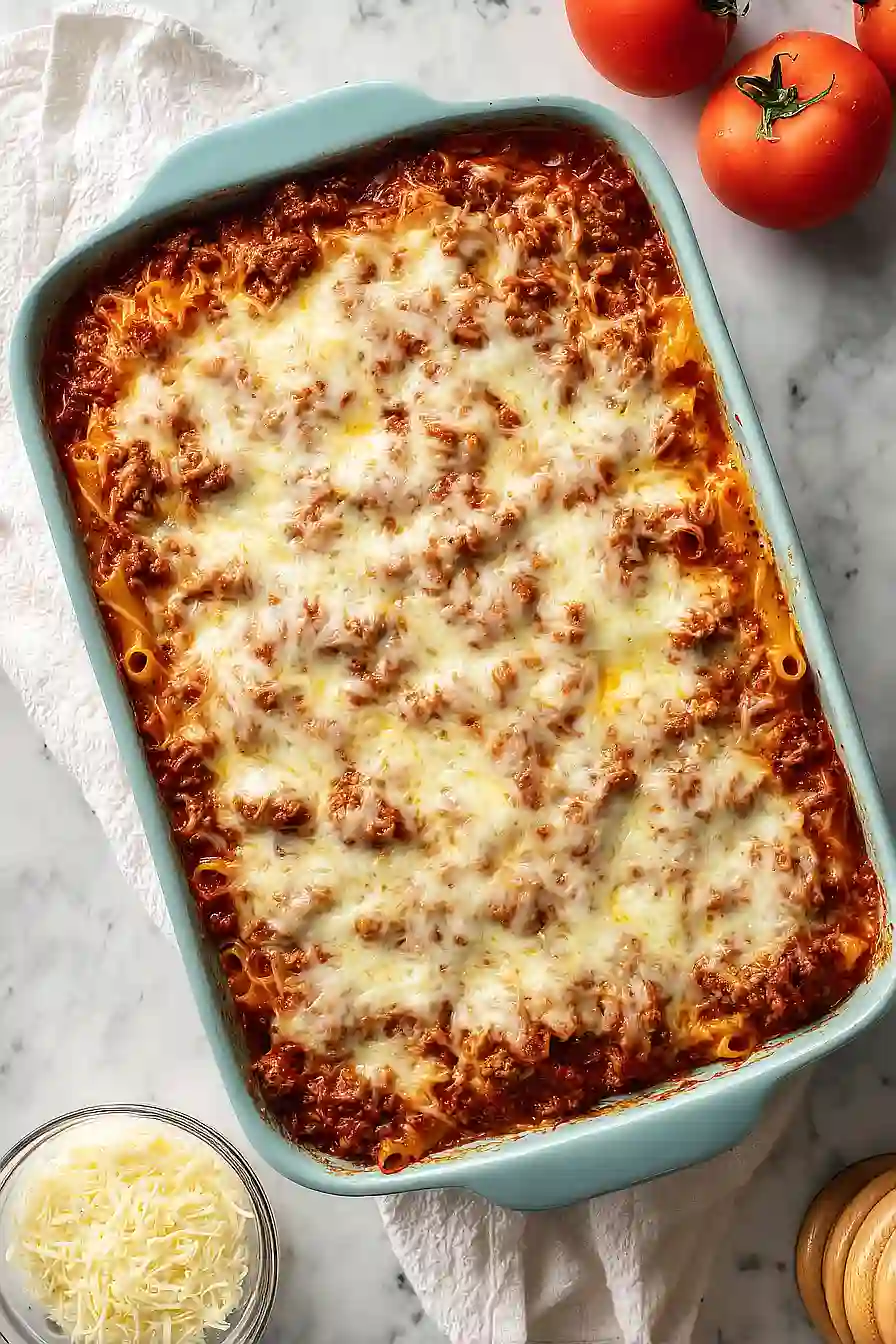hamburger casserole with tomato soup