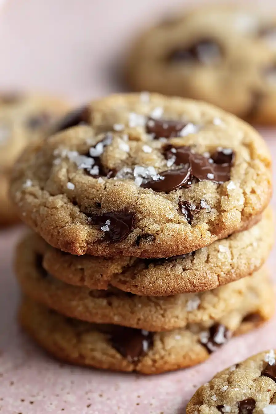 salted butter chocolate chip cookies