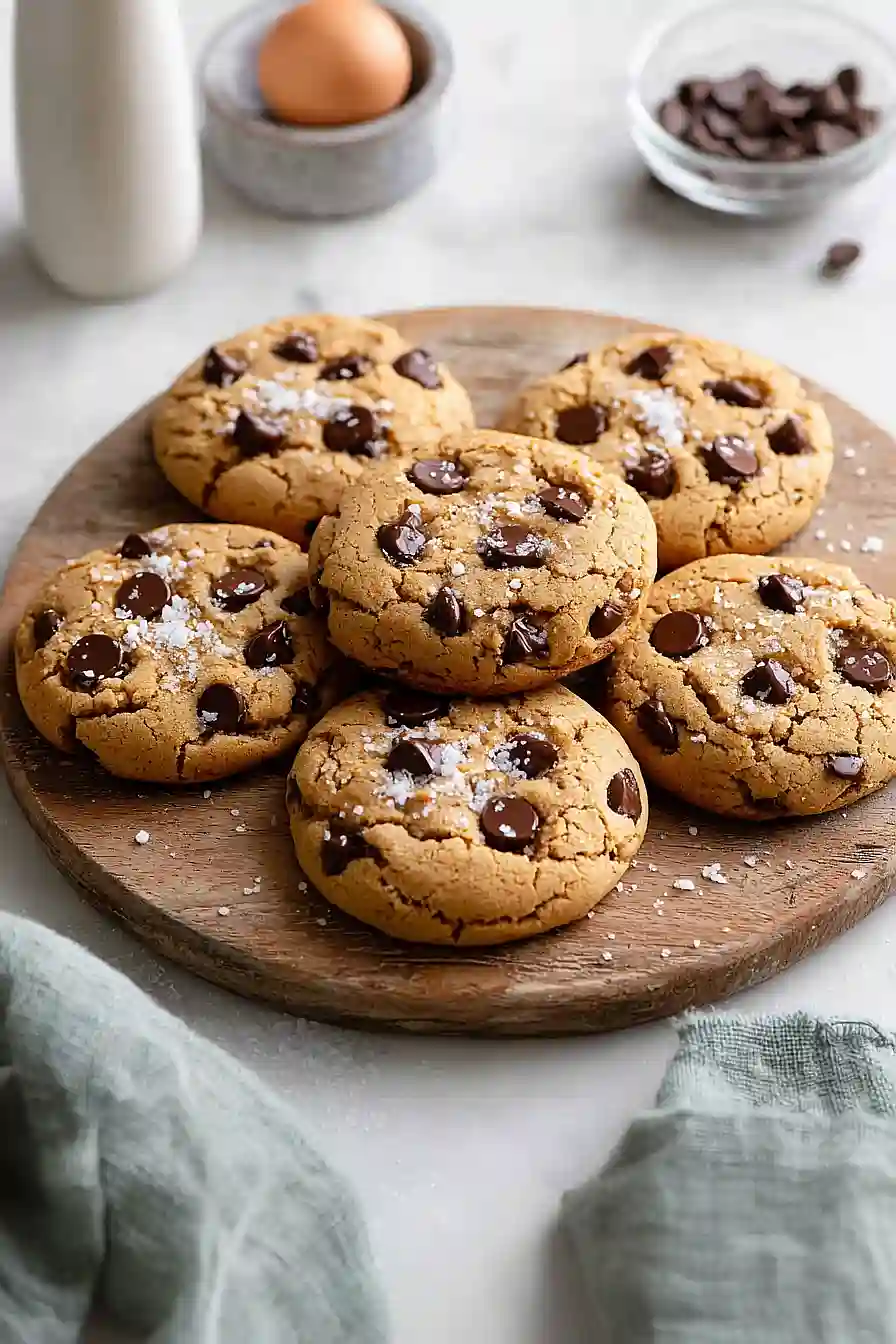 3 ingredient chocolate chip cookies
