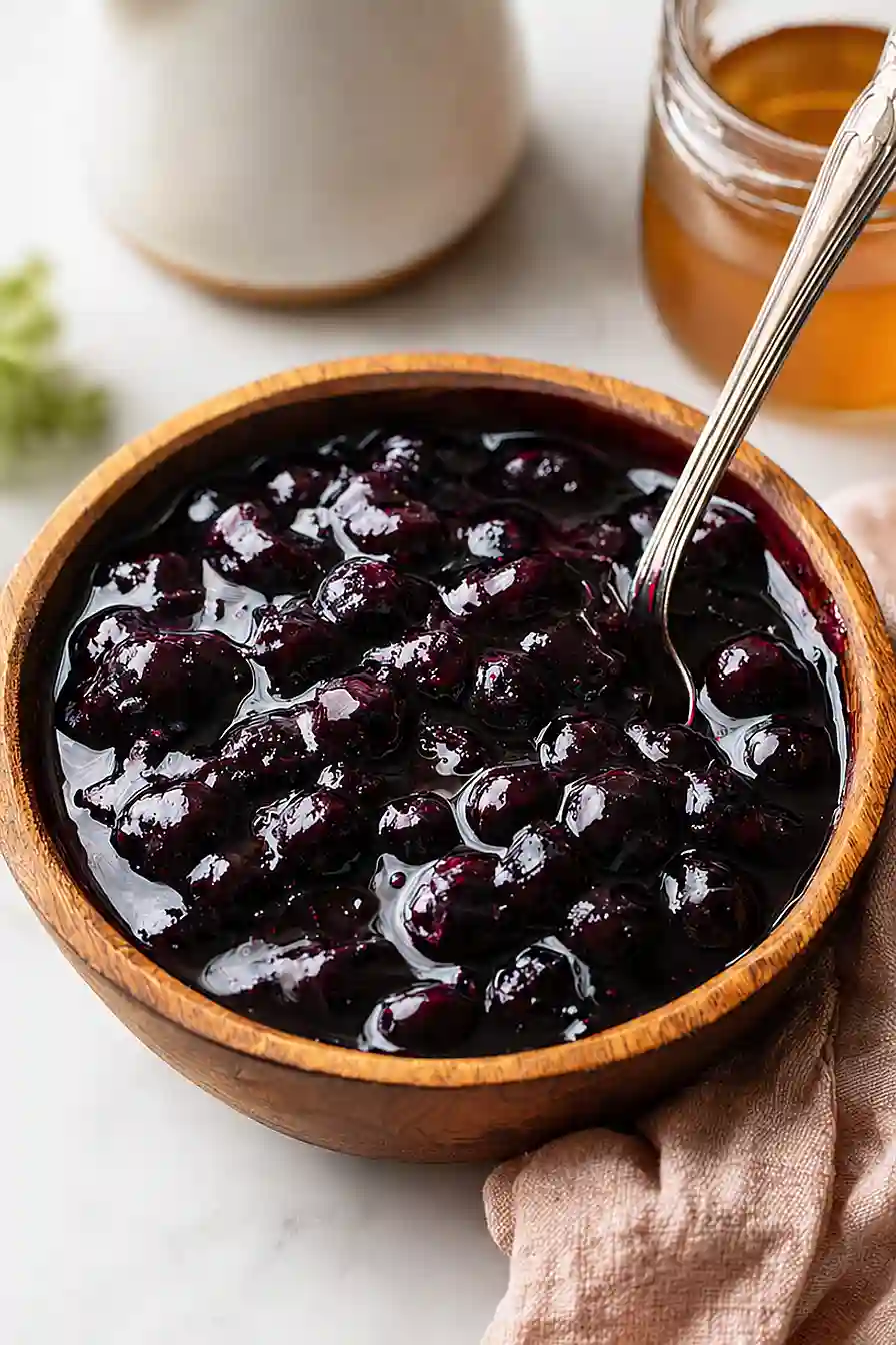 blueberry compote
