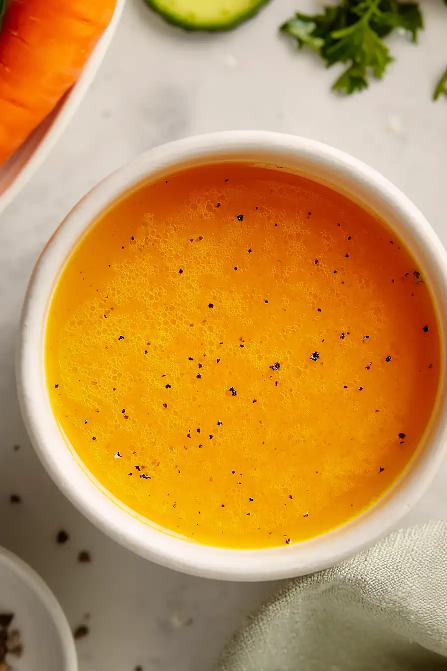 apricot vinaigrette